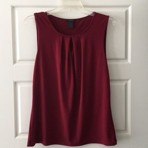 Ann Taylor sleeveless shirt with keyhole